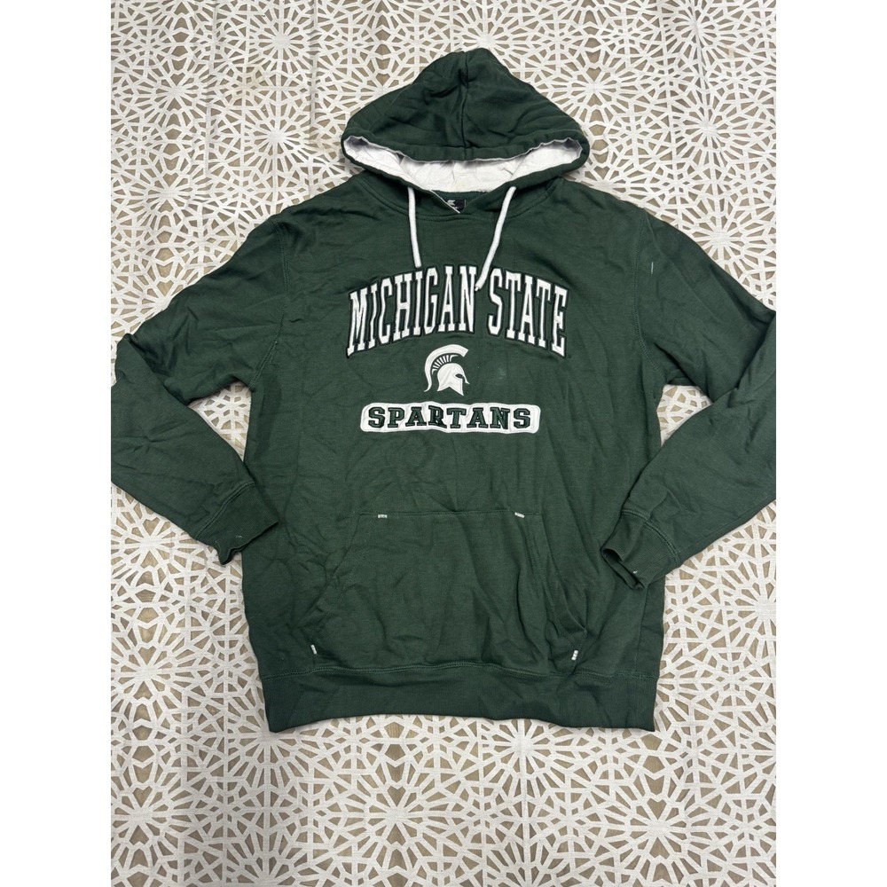Colosseum Michigan State Spartans Hoodie‎ Sweatshirt Mens Large MSU